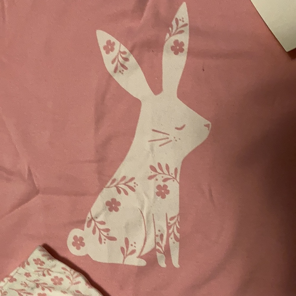 🐇 Girls Bunny PJ’s - Picture 2 of 5
